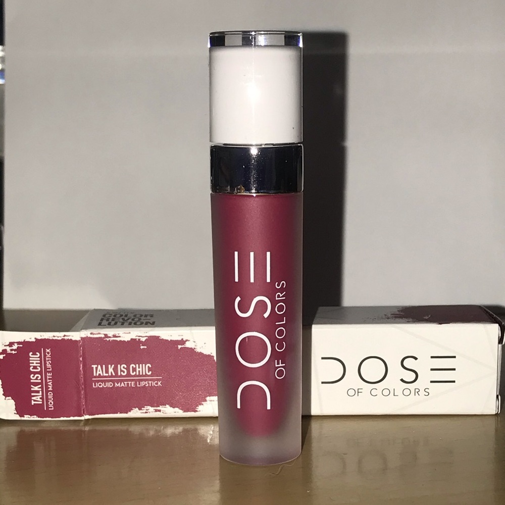 Dose of Colors Talk Is Chic liquid matte lipstick